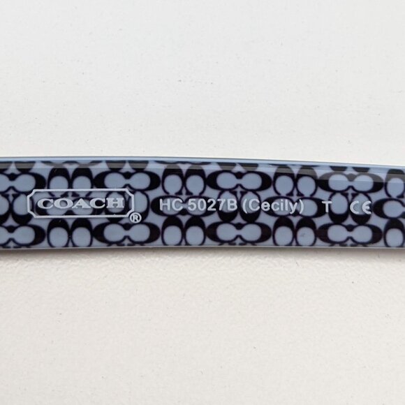 🕶️Coach HC5027B Cecily 9093 Eyeglasses 52/17 135 /KAI516🕶️​ - Picture 4 of 5